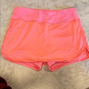 Women's Pink Athletic Skort